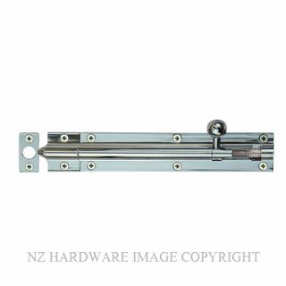WINDSOR 5224 CP 150MM BARREL BOLT - STRAIGHT CHROME PLATE
