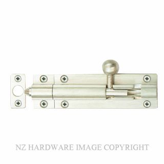 WINDSOR 5208 BN 75MM BARREL BOLT - STRAIGHT BRUSHED NICKEL