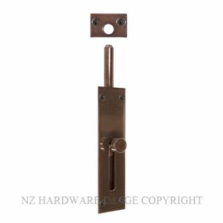 WINDSOR 5226 AB REVERSE BARREL BOLT 100MM ANTIQUE BRONZE