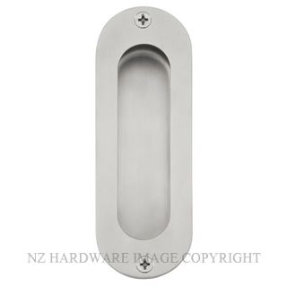 WINDSOR 5228 SS OVAL FLUSHPULL - 120 X 40MM STAINLESS STEEL 304