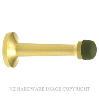 WINDSOR 5229 PB 75MM DOORSTOP CONCEALED SKIRTING FIX POLISHED BRASS