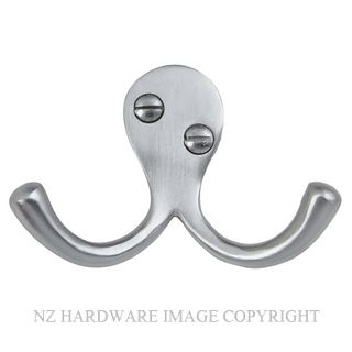 Double Robe Hook (Chrome) in Accessories, SKU A4 CHR