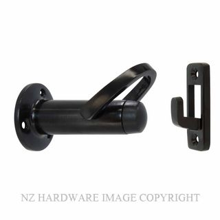WINDSOR 5258 BLK DOORSTOP/HOLDER MATT BLACK POWDERCOAT BLACK