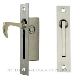 WINDSOR 5259 SS SLIDING DOOR EDGE PULL 100 X 20MM STAINLESS STEEL