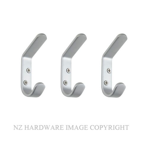 WINDSOR 5297 HAT & COAT HOOK 3 PACK