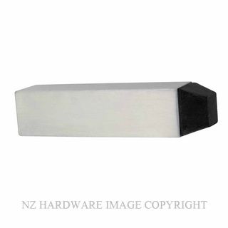 WINDSOR 5262 SA 80MM SQUARE DOORSTOP SKIRTING MOUNT SATIN ANODISED