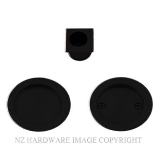 WINDSOR 5326 BLK CAVITY-SUITE PASSAGE KIT ROUND MATT BLACK