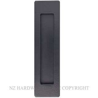WINDSOR 5318 BLK FLUSH PULL 158X42 MATT BLACK