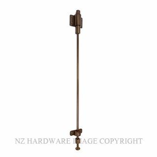 WINDSOR 5361 AB SOLID BRASS SPRING CATCH 300MM ANTIQUE BRONZE