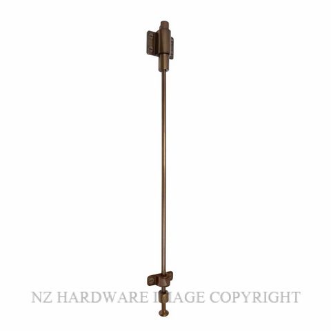 WINDSOR 5361 AB SOLID BRASS SPRING CATCH 300MM ANTIQUE BRONZE