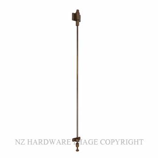 WINDSOR 5362 AB SOLID BRASS SPRING CATCH 450MM ANTIQUE BRONZE