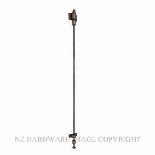 WINDSOR 5362 NB SOLID BRASS SPRING CATCH 450MM NATURAL BRONZE