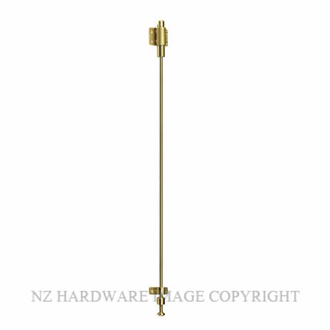 WINDSOR 5362 PB SOLID BRASS SPRING CATCH 450MM POLISHED BRASS