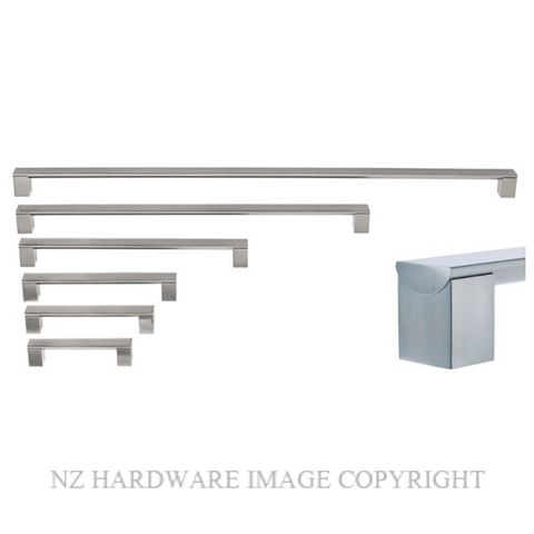 WINDSOR 6426 - 6429 MELO CABINET HANDLES BRUSHED NICKEL