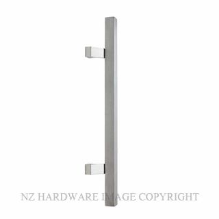 WINDSOR 7064 FF SS 450MM PULL 25MM SQUARE SINGLE STAINLESS STEEL