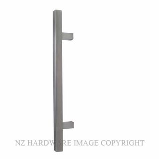 WINDSOR 7054-RF SS 450MM PULL 25MM SQUARE SINGLE STAINLESS STEEL