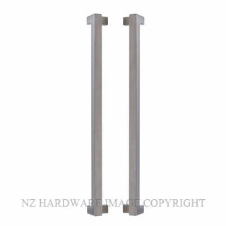 WINDSOR 7130 SS 600MM NITRO OFFSET SQUARE PULL STAINLESS STEEL 304
