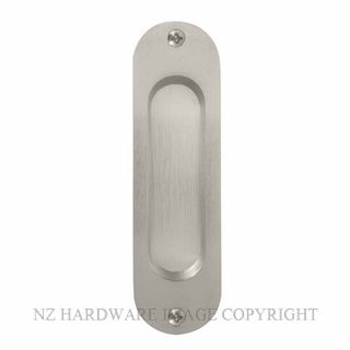 WINDSOR 8141 BN SINGLE FLUSHPULL 120X34MM BRUSHED NICKEL