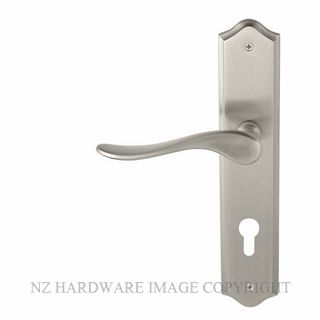 WINDSOR 8169 E85 BN HAVEN TRADITIONAL LONGPLATE E85 EURO BRUSHED NICKEL