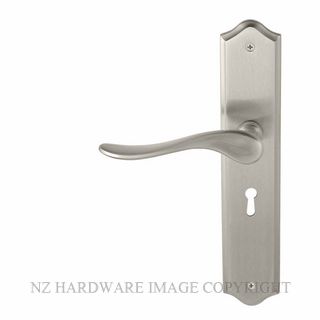 WINDSOR 8169L BN HAVEN TRADITIONAL LONGPLATE STD KEYHOLE BRUSHED NICKEL
