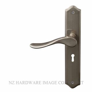 WINDSOR 8169L NB HAVEN TRADITIONAL LONGPLATE STD KEYHOLE NATURAL BRONZE