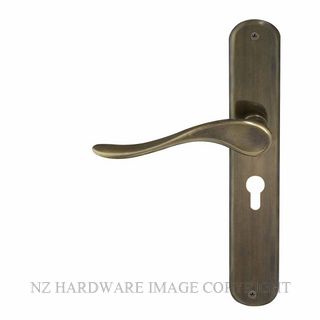 WINDSOR 8168 E48 OR HAVEN OVAL LONGPLATE E48 KEYHOLE OIL RUBBED BRONZE