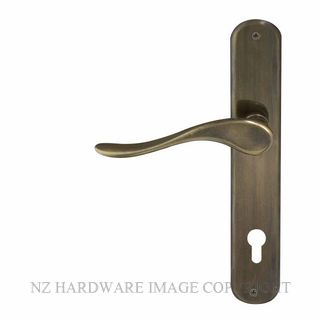 WINDSOR 8168 E85 OR HAVEN OVAL LONGPLATE E85 KEYHOLE OIL RUBBED BRONZE
