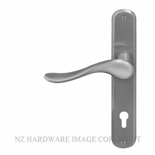 WINDSOR 8168 E85 SC HAVEN OVAL LONGPLATE E85 KEYHOLE SATIN CHROME