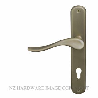 WINDSOR 8168 E85 RB HAVEN OVAL LONGPLATE E85 KEYHOLE ROMAN BRASS