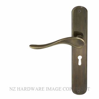 WINDSOR 8168L OR HAVEN OVAL LONGPLATE STD KEYHOLE OIL RUBBED BRONZE