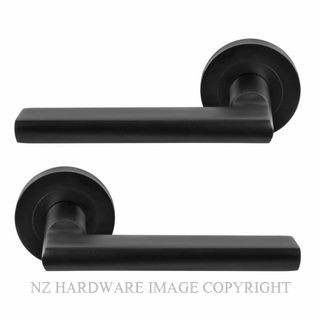 WINDSOR 9018-9051 BLK APEX LEVER ON ROSE MATT BLACK