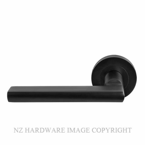 WINDSOR 9018-9051 BLK APEX LEVER ON ROSE MATT BLACK