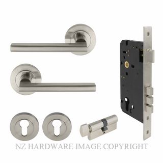 WINDSOR 9021 BN FUTURA - APEX LOCKING SET BRUSHED NICKEL