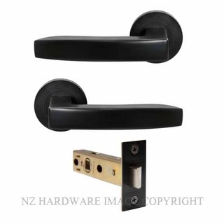 WINDSOR 9023 BLK FUTURA - CORBEL PASSAGE SET BLACK