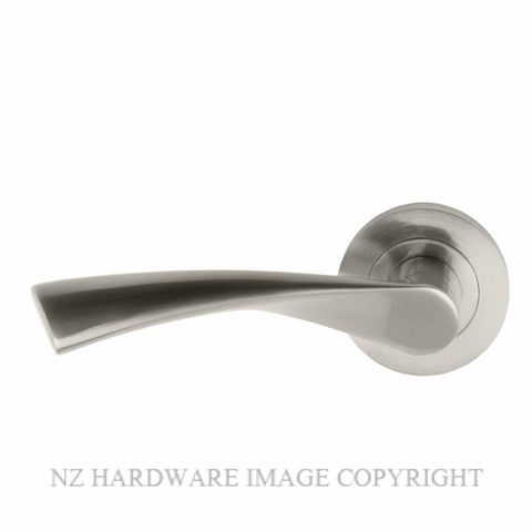 WINDSOR 9030-9054 BN HELIX LEVER ON ROSE BRUSHED NICKEL