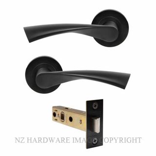 WINDSOR 9031 BLK FUTURA- HELIX PASSAGE SET BLACK