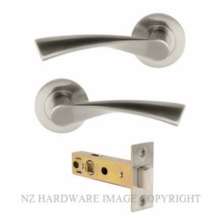 WINDSOR 9031 BN FUTURA - HELIX PASSAGE SET BRUSHED NICKEL