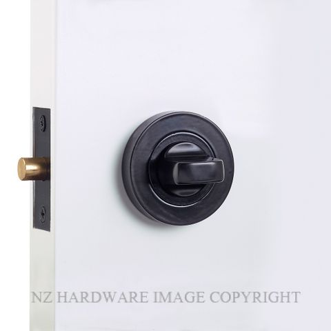 WINDSOR 9034 BLK PRIVACY TURN SET 60MM BOLT MATT BLACK