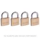 ABUS AB55 40FP 40MM 4 PADLOCKS KEYED ALIKE