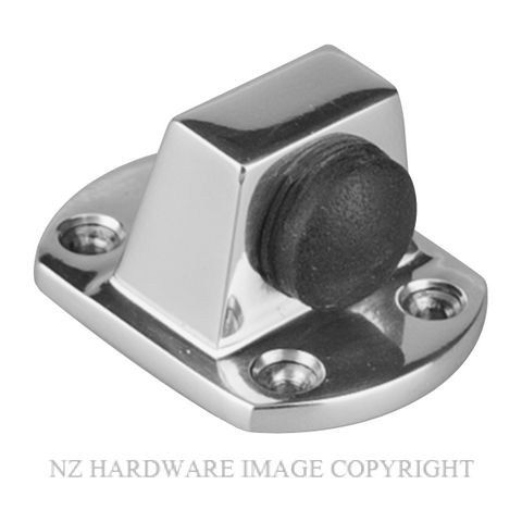 DW 1408 CP SOLID DOOR STOP CHROME PLATE