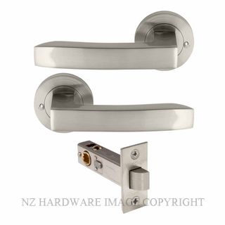 WINDSOR 9052 BN FUTURA CORBEL INTEGRATED PRIVACY SET BRUSHED NICKEL