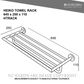 HEIRLOOM HEIKO HTRACK 645MM TOWEL RACK POLISHED STAINLESS