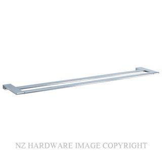 ALEXANDER BELLINO DOUBLE TOWEL RAIL 600MM CHROME PLATE