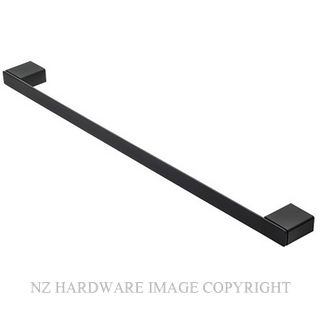 HEIRLOOM STUDIO 1 NOIR STTR 600MM SINGLE TOWEL RAIL BLACK