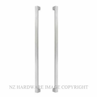 WINDSOR 7102 SS 1200MM POLO PULL HANDLE PAIR STAINLESS STEEL