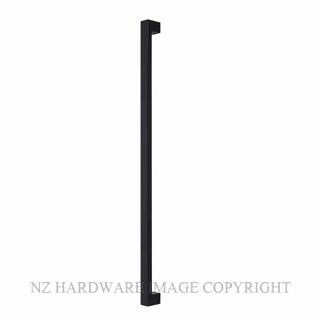 WINDSOR 7102 FF PC 1200MM POLO PULL HANDLE SINGLE MATT BLACK