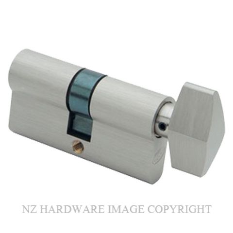 SCHLAGE SCSP SRP32068 KEY & TURN EURO CYLINDER SATIN CHROME