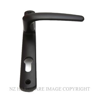 EZSET EZGT206IHCXHCHNBLK HAWTHORNE EURO LEVER FURNITURE MATT BLACK