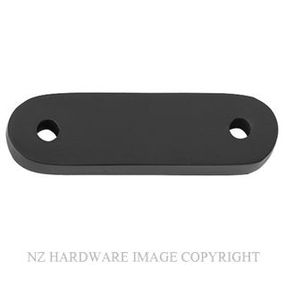 TRADCO 1854 MB ADAPTOR PLATE TEARDROP FASTENER MATT BLACK