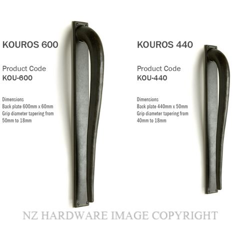 TASMAN FORGE TF KOUROS 600 PULL HANDLE